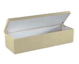 Caja de almacenamiento tapizada