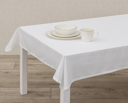 Mantel blanco de 140x160 cm