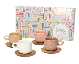 Juego de tazas Sottile