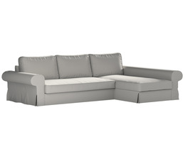 Sofá cama Backabro con funda para chaise longue