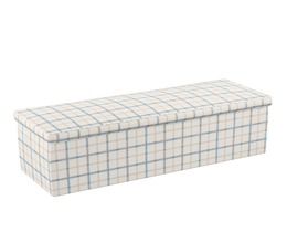 Caja de almacenamiento tapizada