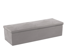 Caja de almacenamiento tapizada