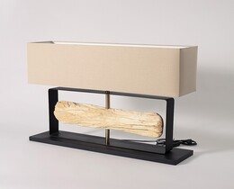 Lámpara de mesa Flumen de 60 cm