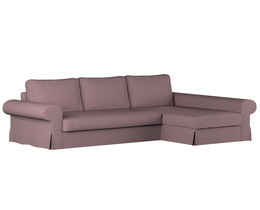 Sofá cama Backabro con funda para chaise longue