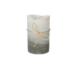 Świeca Dorotea 15 cm cristal gris oscuro