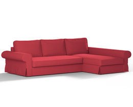 Sofá cama Backabro con funda para chaise longue