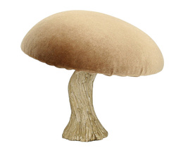 Dekoracja Terciopelo Champiñón 17 cm caramelo
