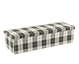 Caja de almacenamiento tapizada