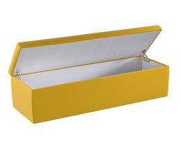 Caja de almacenamiento tapizada