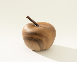 Dekoracja Manzana de madera II 8 cm