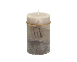 Świeca Lucia 14cm mármol marrón