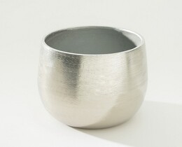 Maceta de aluminio Argen de 17x18 cm