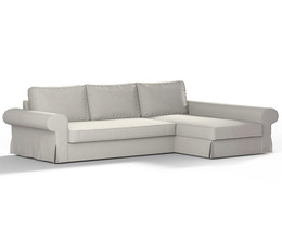 Sofá cama Backabro con funda para chaise longue