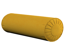 Cojín cilíndrico con pliegues