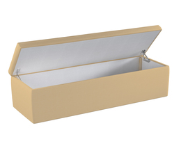 Caja de almacenamiento tapizada