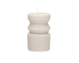 Świeca Cornelia 14cm gris claro