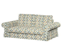 Funda para sofá cama de 2 plazas Backabro