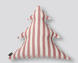 Cojín con forma de árbol de Navidad de 38x40 cm