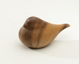 Figura Pájaro Oscuro I 10x5x6 cm