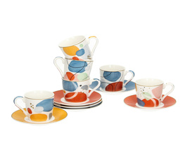 Juego de vasos Macchie de 6 piezas