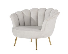 Sillón Sally Gris Claro