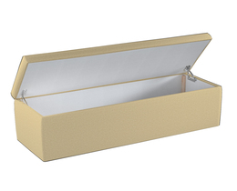 Caja de almacenamiento tapizada