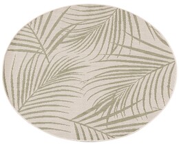 Dywan Lineo beige/verde selva 120cm