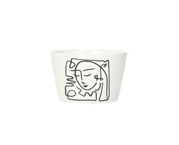 Tapa para maceta Face II de 8 cm