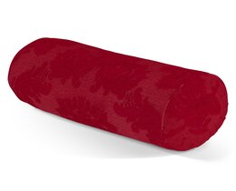 Cojín cilíndrico con pliegues