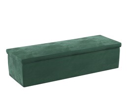 Caja de almacenamiento tapizada