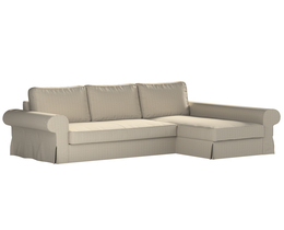 Sofá cama Backabro con funda para chaise longue