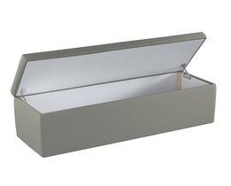 Caja de almacenamiento tapizada