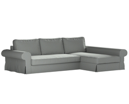 Sofá cama Backabro con funda para chaise longue