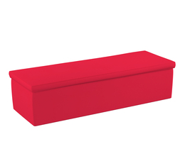 Caja de almacenamiento tapizada