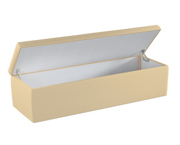 Caja de almacenamiento tapizada