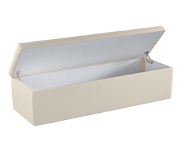 Caja de almacenamiento tapizada