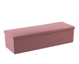 Caja de almacenamiento tapizada