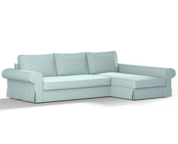 Sofá cama Backabro con funda para chaise longue