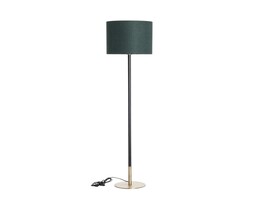 Lámpara de pie Hailey verde oscuro 162 cm