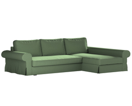 Sofá cama Backabro con funda para chaise longue