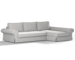 Sofá cama Backabro con funda para chaise longue