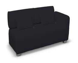 Funda para sofá Mysinge de 2 plazas con un reposabrazos