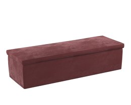 Caja de almacenamiento tapizada