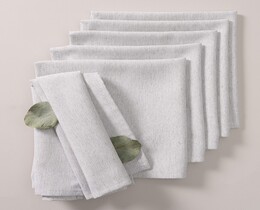 Juego de servilletas de 6 piezas 42x42 182-13