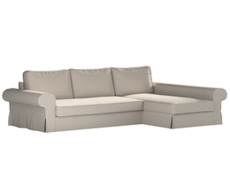 Sofá cama Backabro con funda para chaise longue