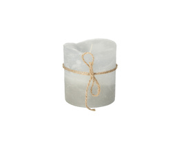 Świeca Dorotea 10cm cristal gris