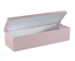 Caja de almacenamiento tapizada