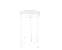 Soporte para plantas Daisy 60cm blanco