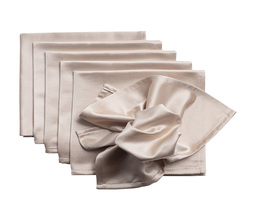 Juego de servilletas de 6 piezas, 42 x 42 cm, Damasco 141-73