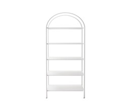 Librería Clarence de 200 cm, blanca